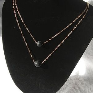 Jewelry - Lava stone essential oil diffuser necklace Jewelry - Lava stone essential oil diffuser necklace